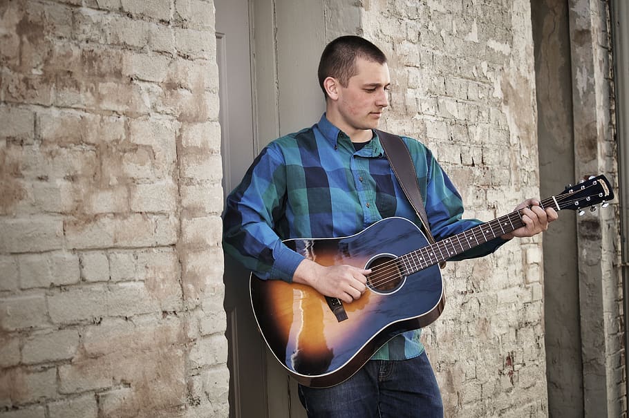 musical instrument, string instrument, guitar, playing, arts culture and entertainment HD wallpaper