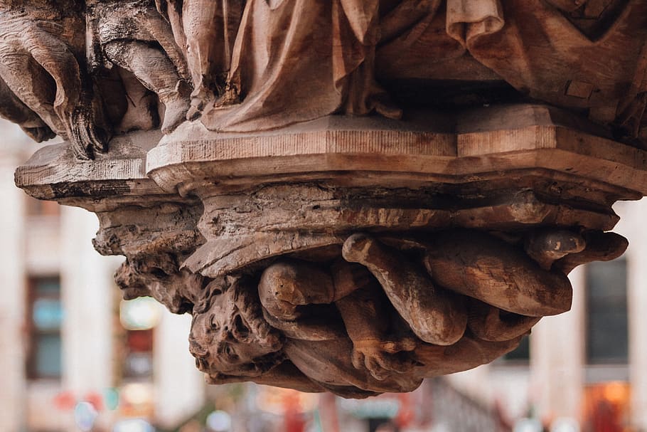 architecture, building, pillar, column, sculpture, art, symbol HD wallpaper