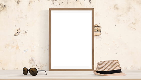 poster, frame, mock up, mockup, template, interior, wall, space HD wallpaper