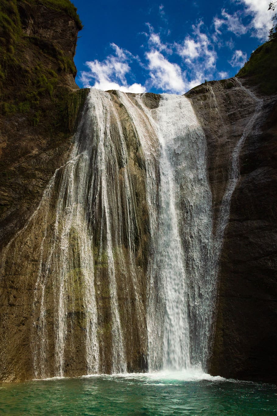 falls, waterfall, waterfalls, nature, landscape, benguet, philippines, HD wallpaper