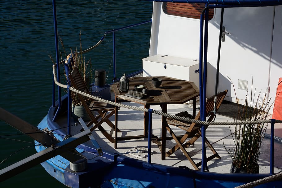 france, lyon, boat, table, water, nautical vessel, mode of transportation HD wallpaper