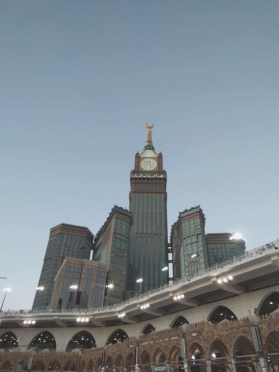 road, tower, architecture, building, way, metropolis, city HD wallpaper