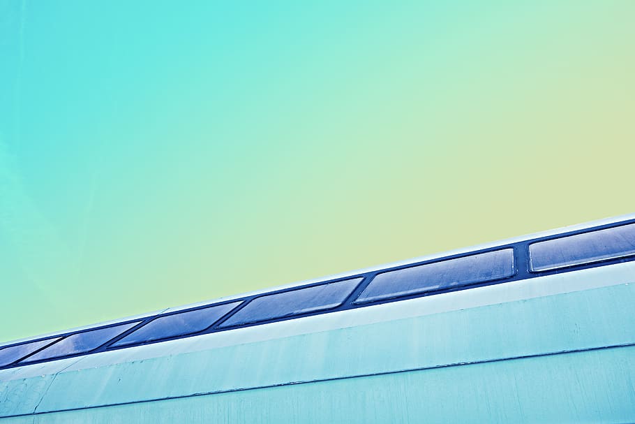blue, abstract, sky, copy space, transportation, mode of transportation HD wallpaper