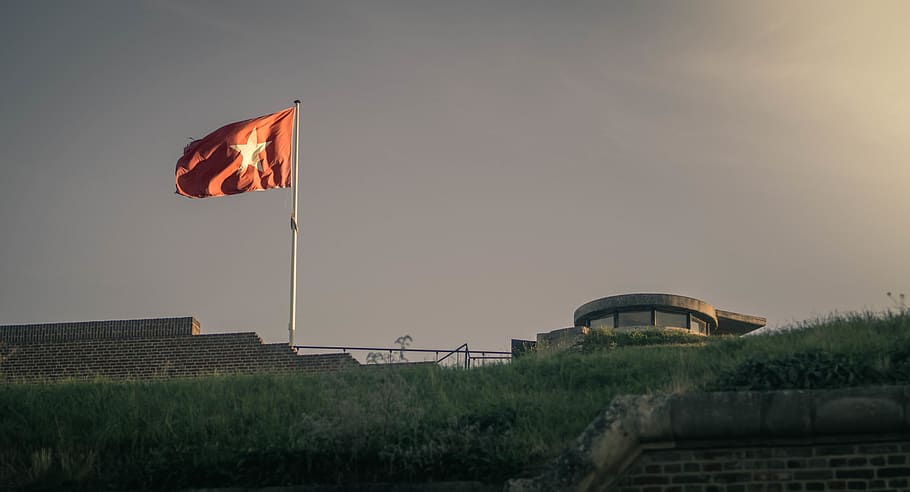netherlands, maastricht, nature, patriotism, flag, no people HD wallpaper
