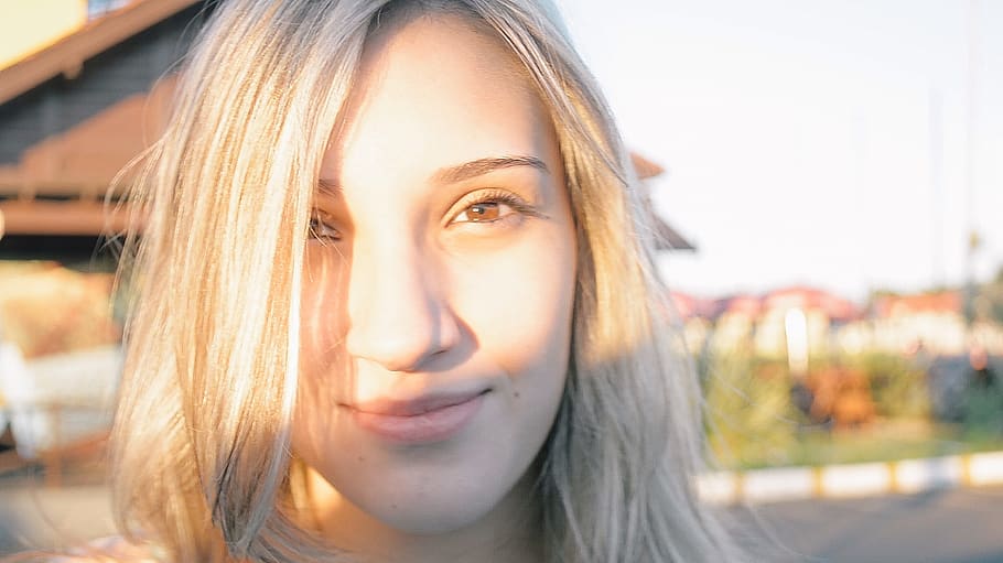 brasil, canoas, portrait, headshot, young adult, beautiful woman HD wallpaper