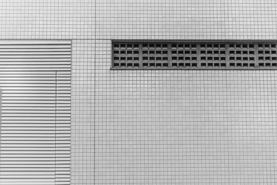 wall, white, building, minimalist, pattern, no people, architecture HD wallpaper