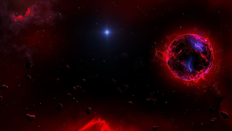 astronomy, space, moon, galaxy, planet, star, cosmos, universe HD wallpaper