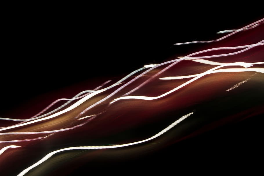 canada, ottawa, lines, long exposure, light, zoom burst, night HD wallpaper