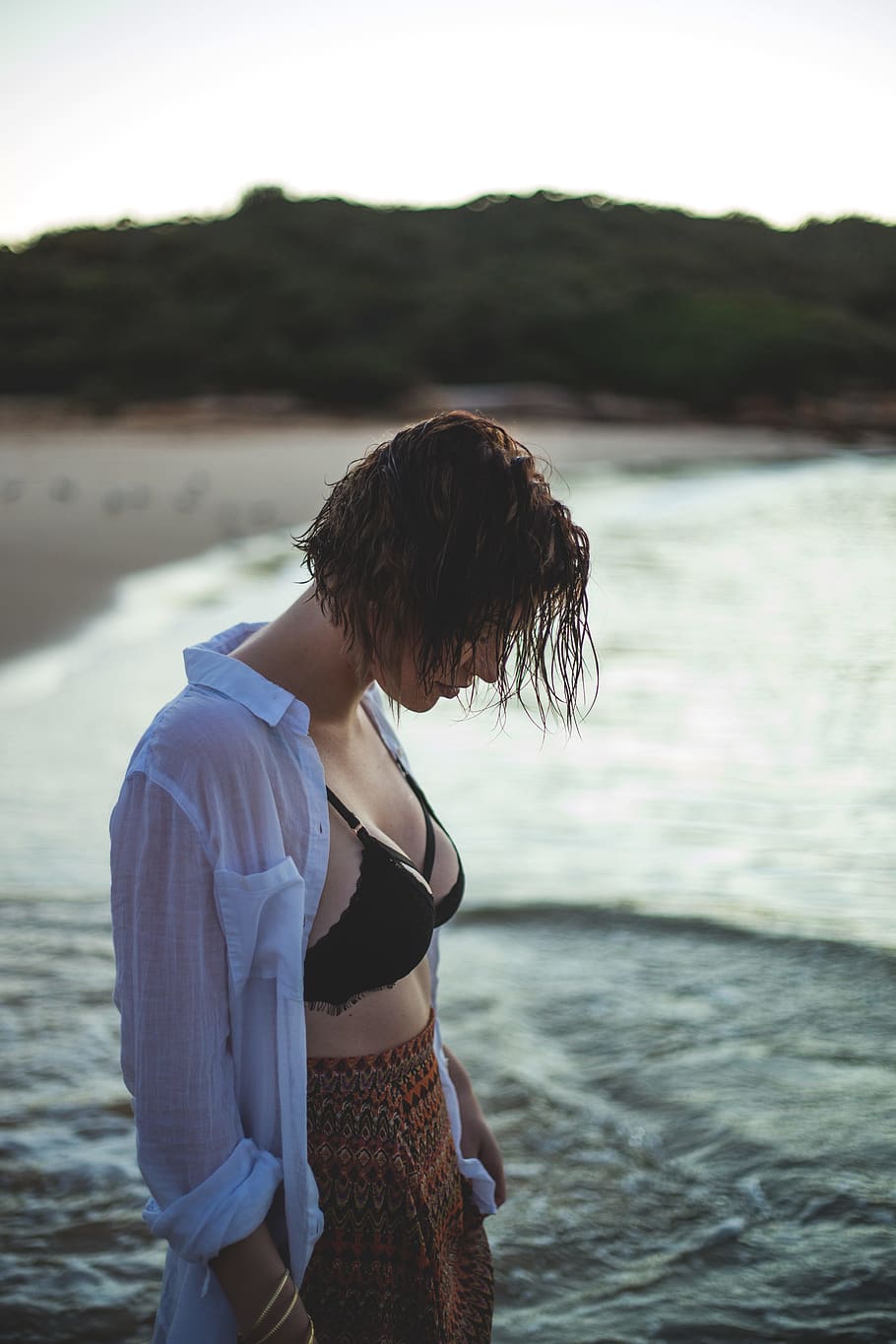 australia, la perouse, water, real people, one person, leisure activity HD wallpaper