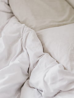 white bedspread, home decor, linen, blanket, diaper, pillow, cushion HD wallpaper