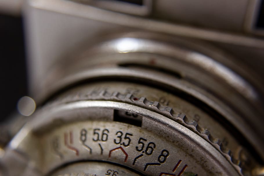 macro, vintage camera, westomat, 35mm, close-up, number, no people HD wallpaper
