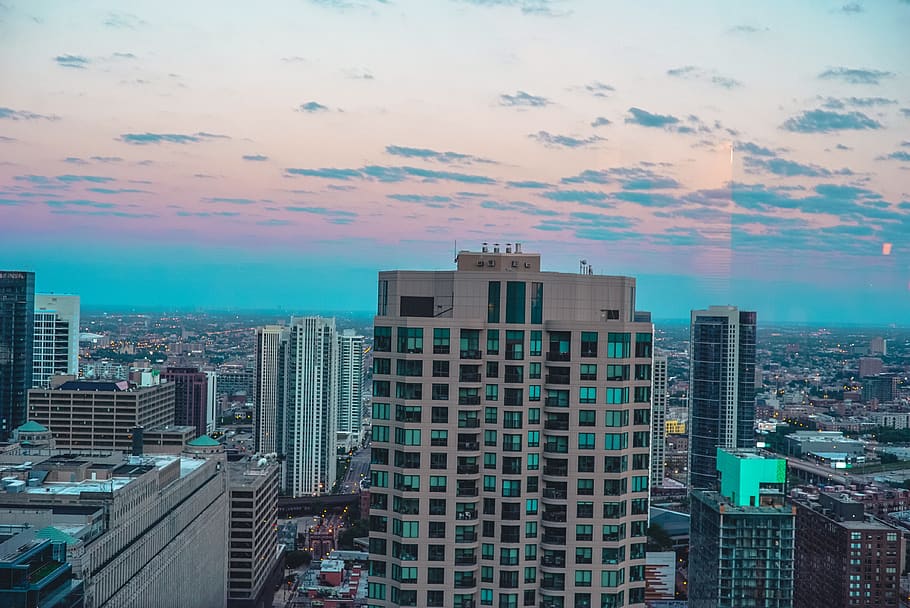 colors, sky, building exterior, built structure, architecture HD wallpaper