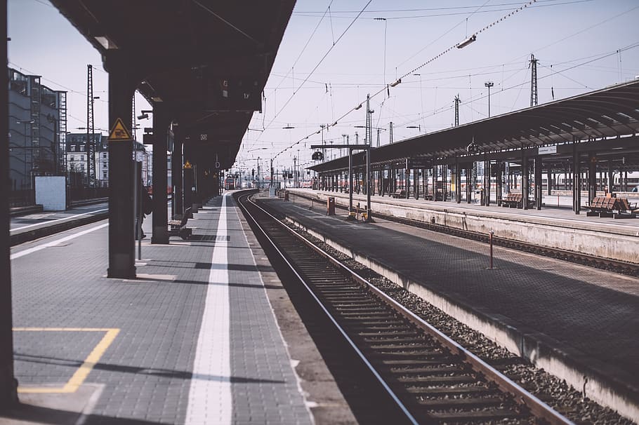 germany, hauptbahnhof, train, db, railway, railroad, station HD wallpaper