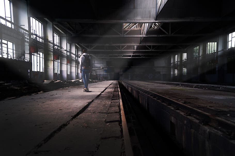 factory, industrial, industry, old, abandoned, architecture HD wallpaper