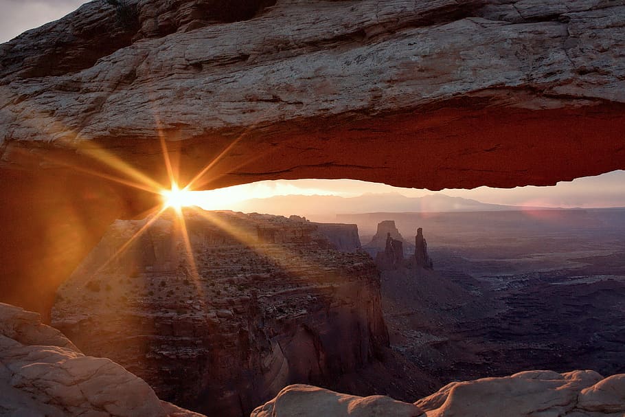 Bryce Canyon, Utah, sun, rock, mountain, sunset, sunrise, landscape HD wallpaper