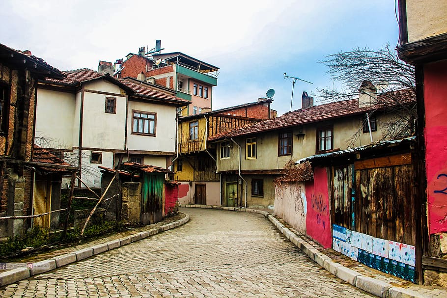 home, old, architecture, town, street, built structure, building exterior HD wallpaper
