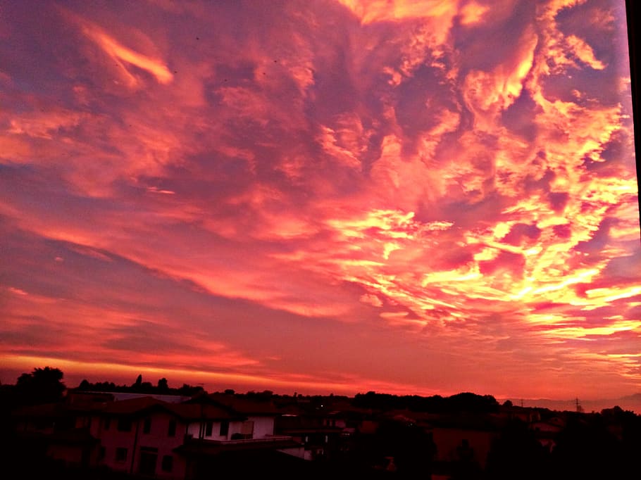 italy, veneto, sky, cloud - sky, architecture, building exterior HD wallpaper