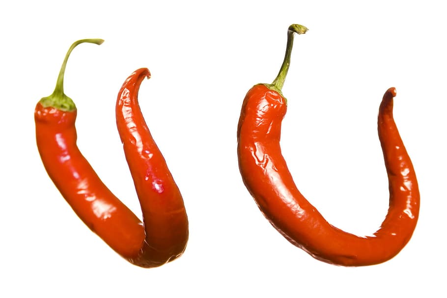 pepper, red, bell, slices, paprika, green, sweet, paprica, isolated HD wallpaper