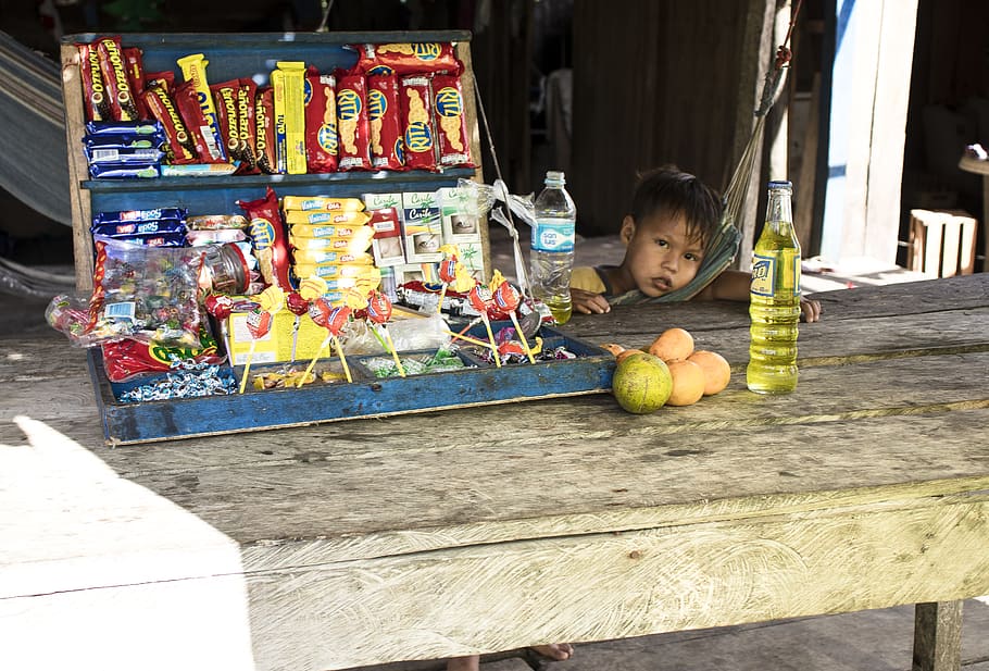 peru, iquitos, stand, poverty, third-world, loneliness, child HD wallpaper