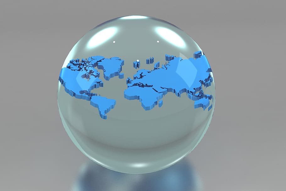 earth, spherical, sphere, planet, globe - man made object, studio shot, HD wallpaper