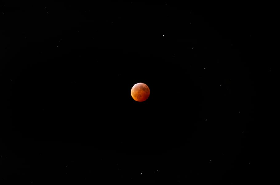 nature, outdoors, moon, eclipse, lunar eclipse, night, outer space HD wallpaper
