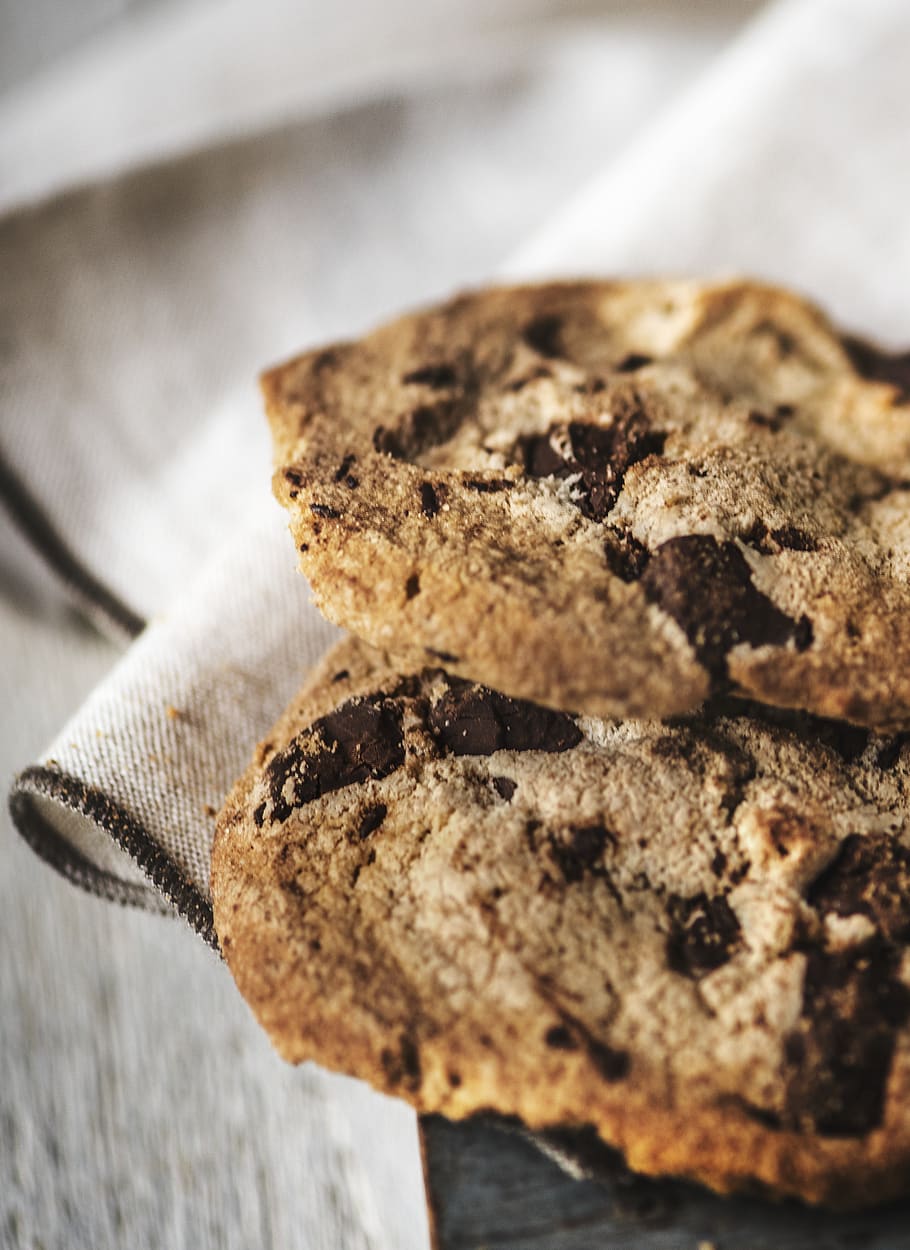 baked, beverage, biscuit, chip, chocolate, chocolate chip, chocolate chips HD wallpaper