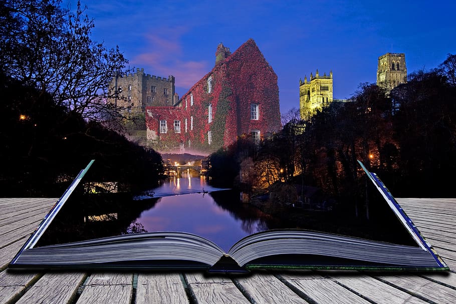 durham, design, river, book, old, north, city, architecture HD wallpaper