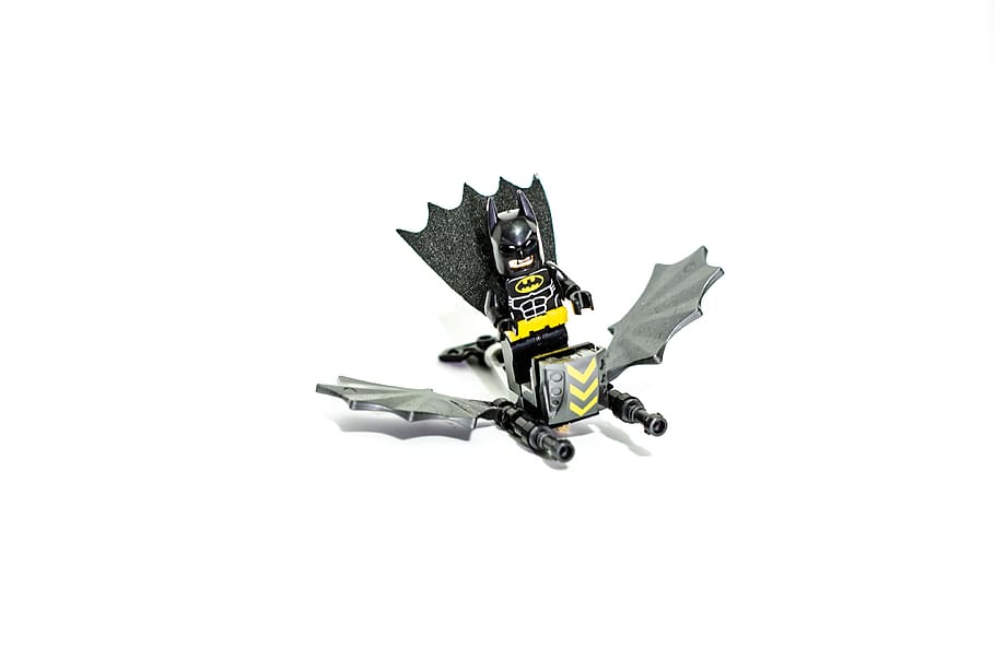 lego, toy, batman, studio shot, copy space, white background