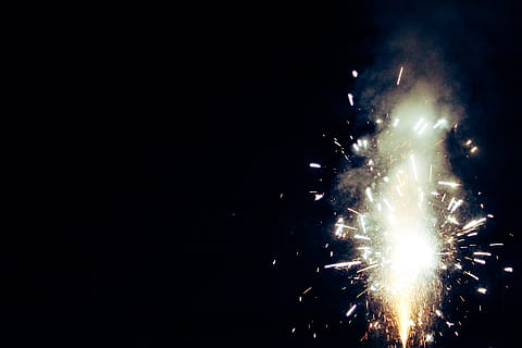 siora, explosion, fire, firework, fireworks, spark, sparks HD wallpaper