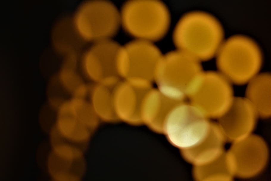 bokeh, lights, out of focus, focusing, abstract, background, HD wallpaper
