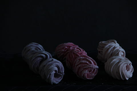 assorted-color icings, russia, krasnodar, food, dessert, cupcake HD wallpaper