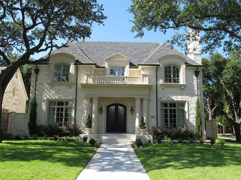 mansion, residence, house, keep, construction, architecture HD wallpaper