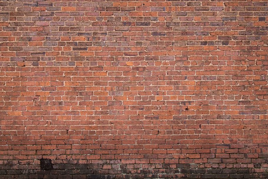 Brick Wall, building, architecture, cement, dirty, old, stone, HD wallpaper