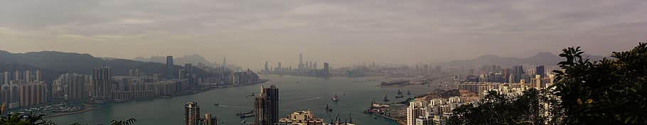 hong kong, architecture, building exterior, city, built structure HD wallpaper