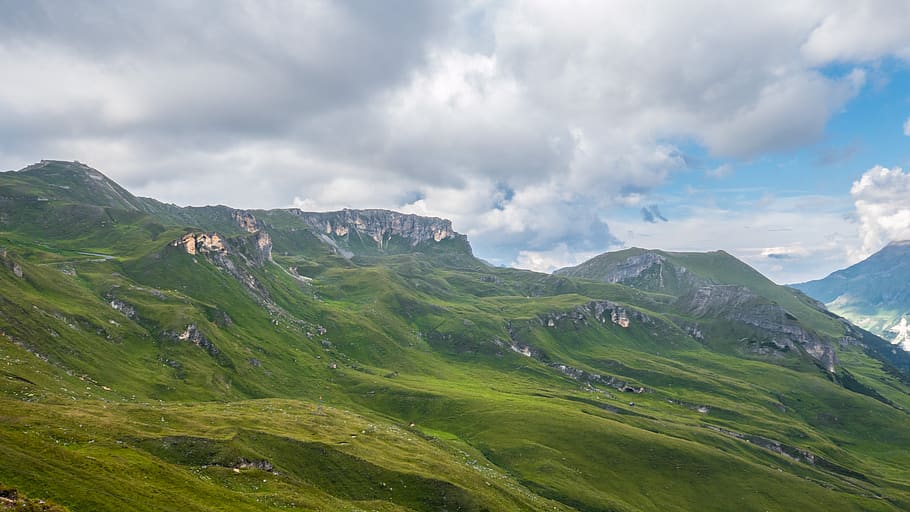 landscape, mountains, clouds, carinthia, austria, cloud - sky HD wallpaper