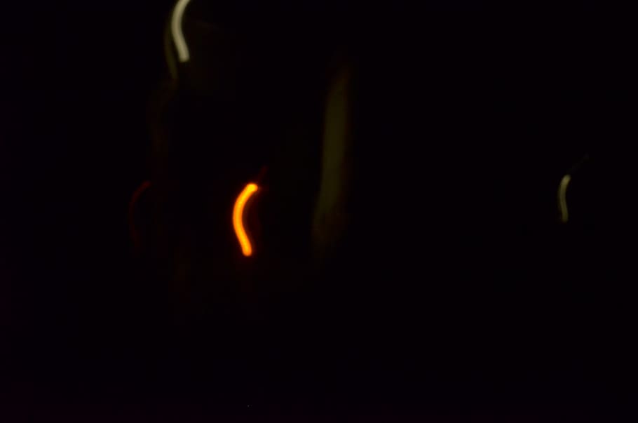 black background, burning, no people, night, close-up, dark HD wallpaper