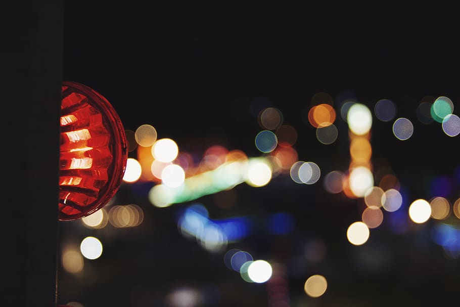 lights, fair, illuminated, night, city, lighting equipment HD wallpaper