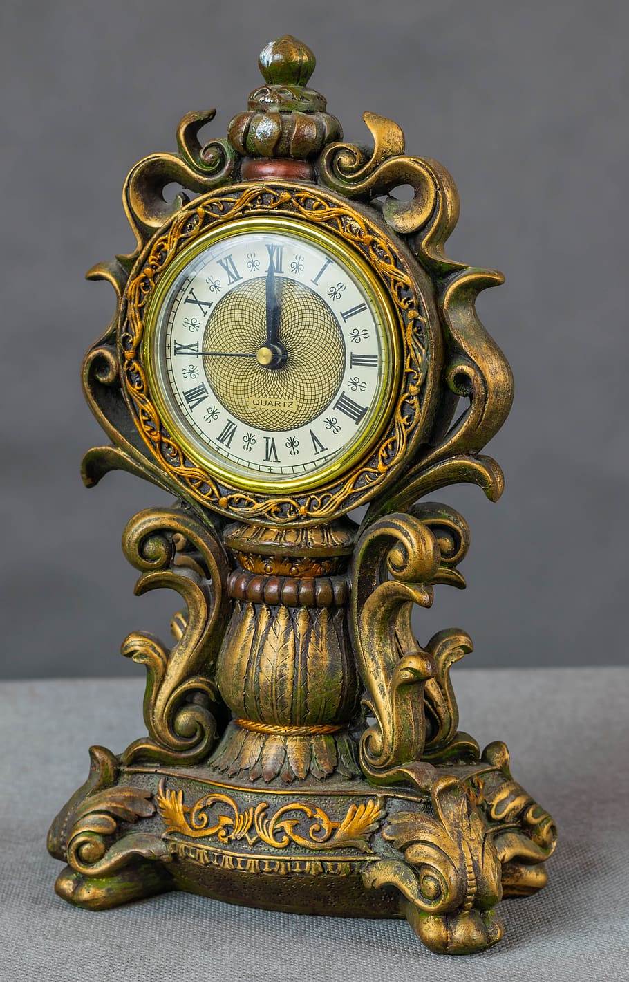 antique, clock, hours, old, watch, minutes, indoors, art and craft, HD wallpaper