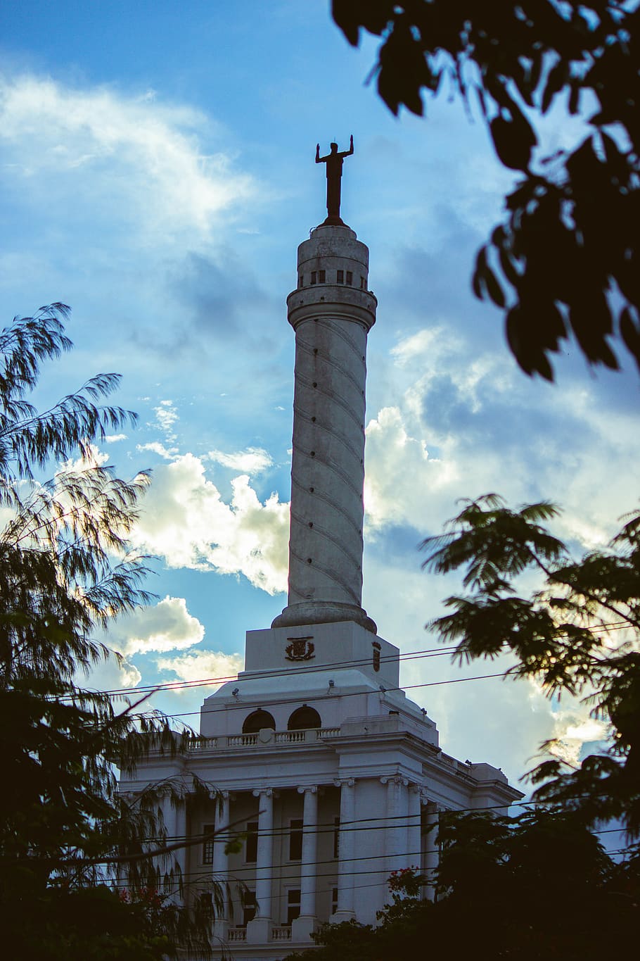monument, ruta panoramica santiago - puerto plata, dominican republic, HD wallpaper