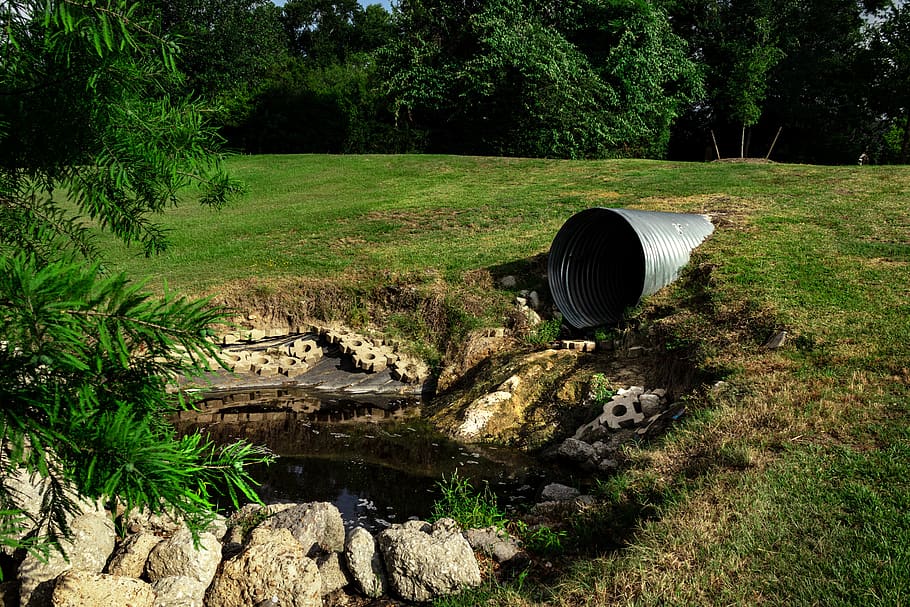 sewage pipe polluted water, environmental, erosion, ecology