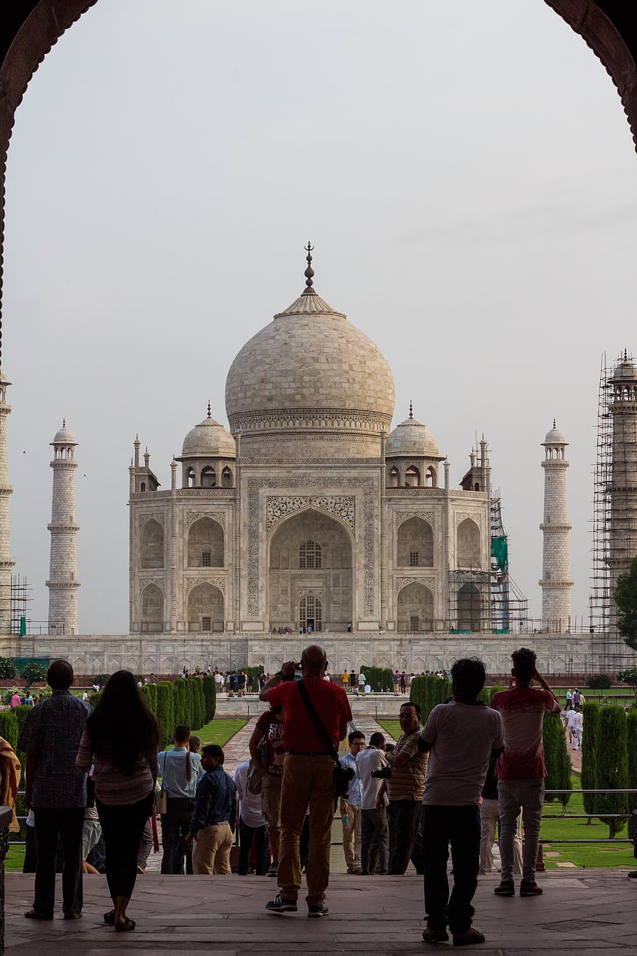 building, architecture, dome, person, human, taj mahal, agra HD wallpaper
