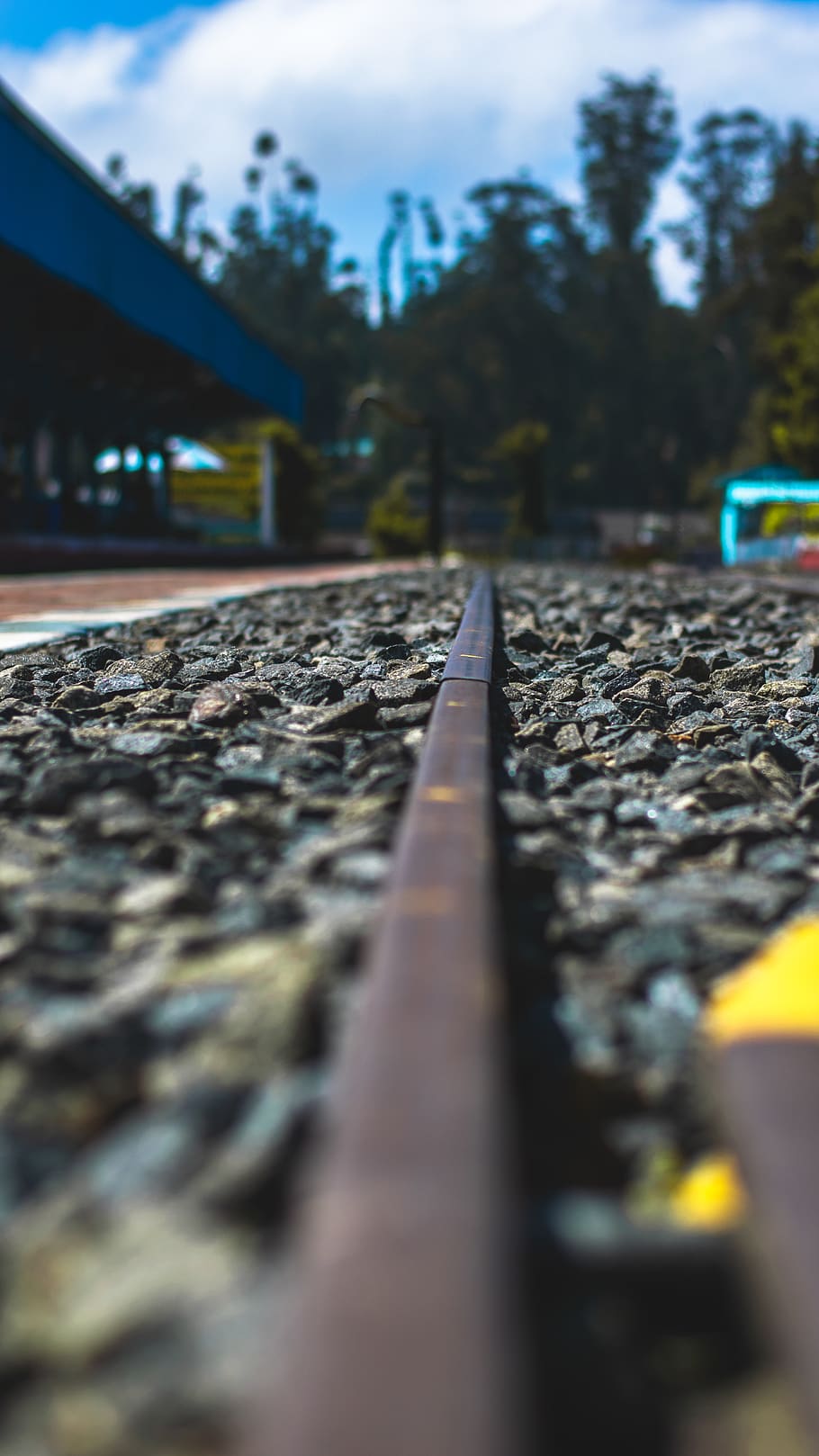 HD wallpaper: walkway, path, train track, rail, transportation, railway,  road | Wallpaper Flare