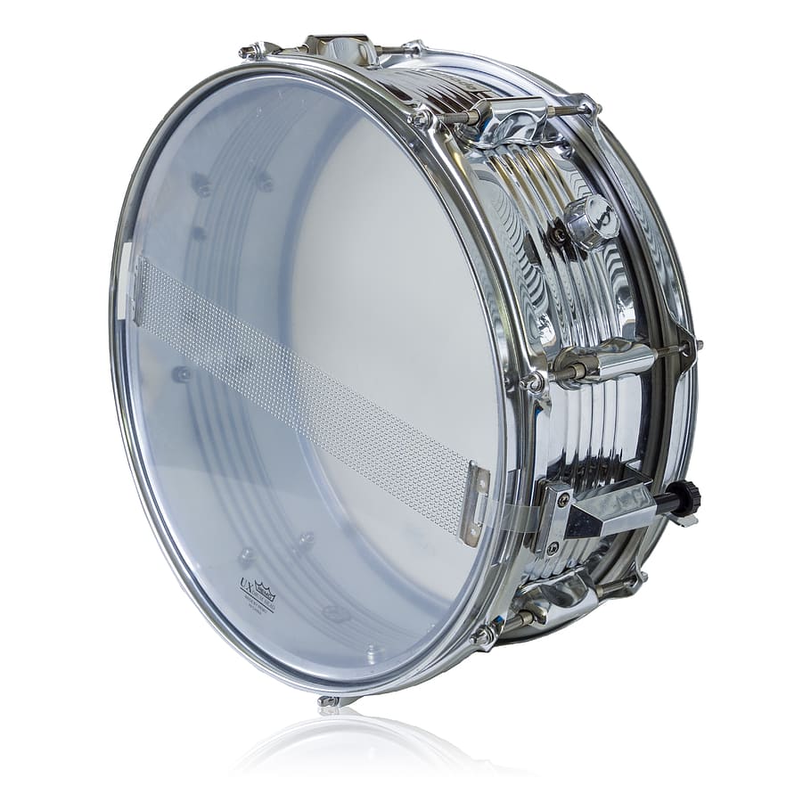 tornado drum, remo ux drum head, isolated, white, metal, watch, HD wallpaper