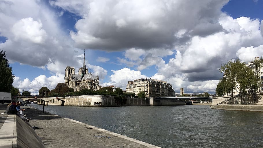 spire, building, steeple, architecture, tower, paris, outdoors HD wallpaper