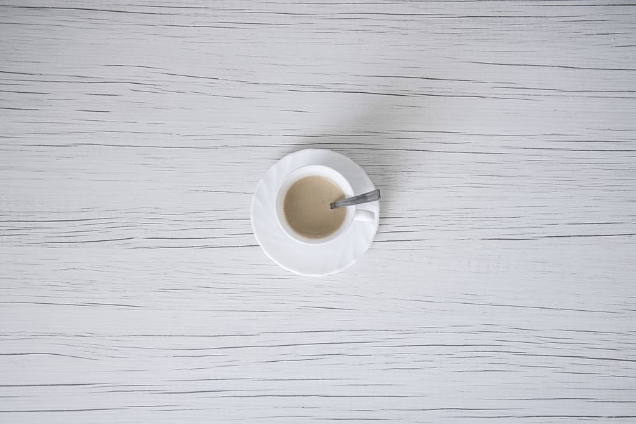 coffee, table, minimum, white, wallpaper, morning, cup, drink HD wallpaper