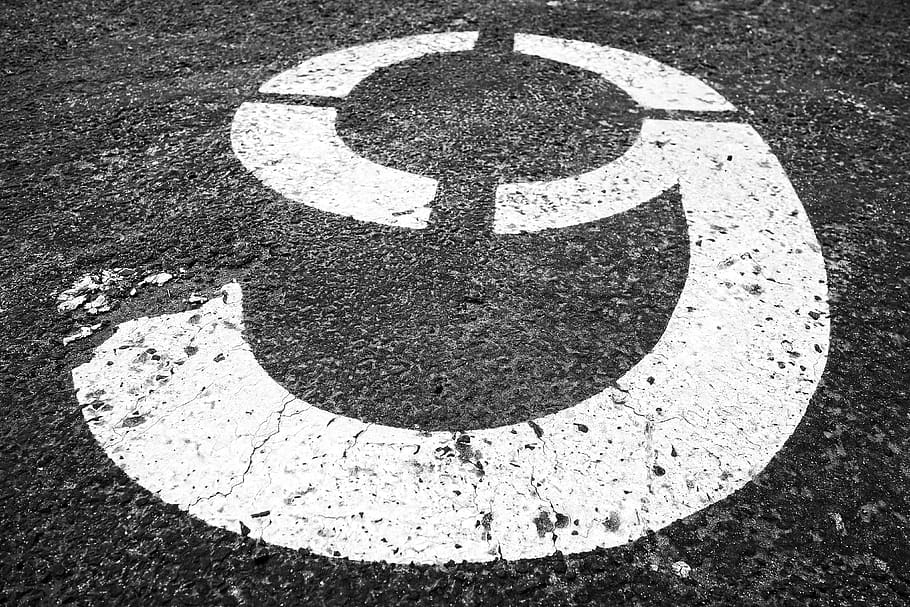 nine, number, digit, numeral, symbol, parking lot, parking section HD wallpaper