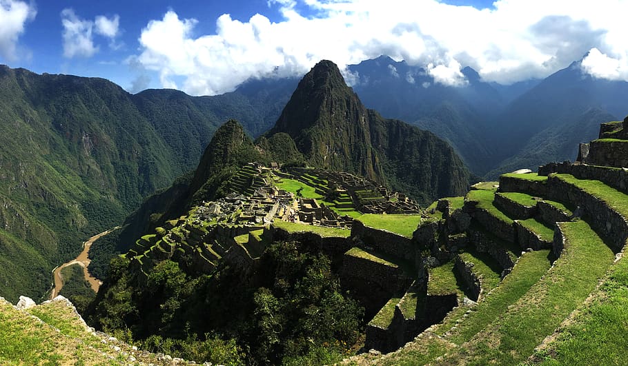 Machu Pichu, nature, outdoors, scenery, mountain, mountain range