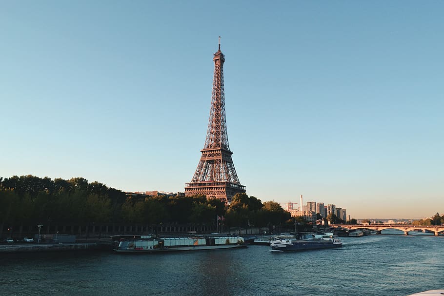 Eiffel Tower, architecture, bridge, buildings, capital, city HD wallpaper