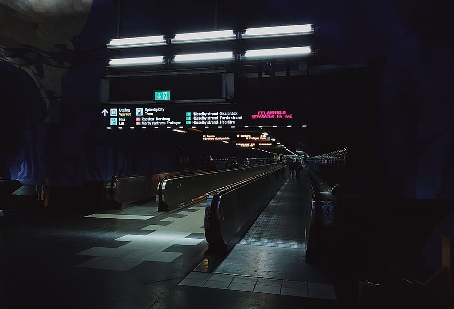 terminal, lighting, airport, train, vehicle, train station HD wallpaper