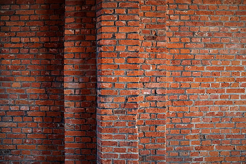 brown ceramic blocks, brick, wall, germany, am markt 1, glückstadt HD wallpaper